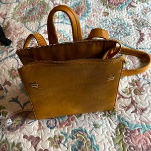 Women’s purse mustard yellow